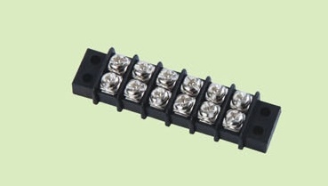 china Black barrier terminal block with copper blocks Barrier RD49 pin supplier