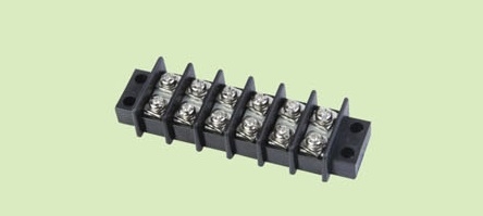 china Black barrier terminal block with copper blocks Barrier RD69 two raw type supplier