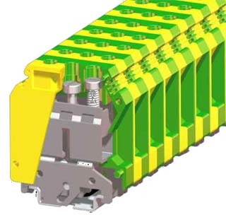 china Din rail terminal block RD-SKJ-35JD supplier