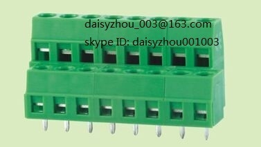 china KEFA terminal blocks, terminal block screw type, 127A-5.0 5.08 supplier