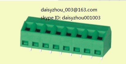 china KEFA terminal blocks, terminal block screw type, 127S-3.5 3.81 supplier