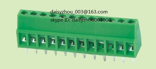 china KEFA terminal blocks, terminal block screw type, 128-2.54 supplier