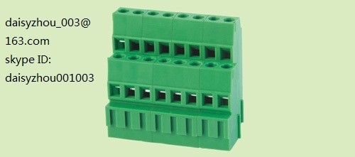 China KEFA terminal blocks, terminal block screw type, 128AA-5.0 5.08 supplier