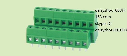 china KEFA terminal blocks, terminal block screw type, 128B-3.5 3.81 supplier