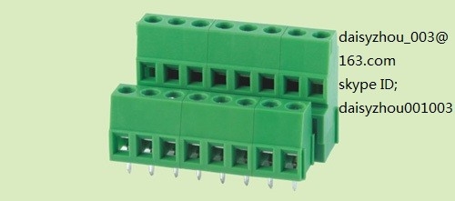 china KEFA terminal blocks, terminal block screw type, 128B-5.0 5.08 supplier