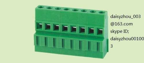 china KEFA terminal blocks, terminal block screw type, 128H-5.0 5.08 supplier