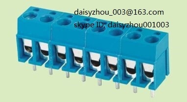 china PCB Screw terminal block RD300-5.0 2-24P 300V 16A supplier