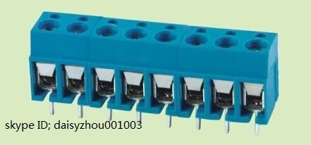 China PCB Screw terminal block RD305-5.0 2P 3P 300V 16A supplier