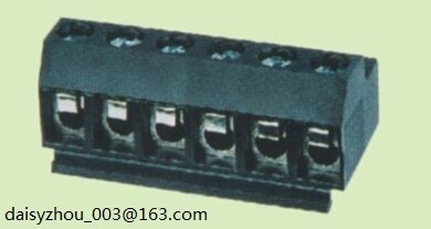 china PCB Screw terminal block RD331-5.0 2P -24P 300V 10A supplier