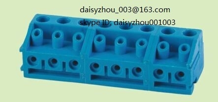 china PCB Screw terminal block RD332-5.0 2P -24P 300V 10A supplier