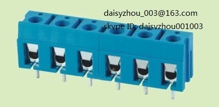 China PCB Screw terminal block RD370-7.5 2P 3P 300V 16A supplier