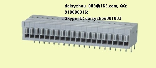 china PCB Screw terminal block RD141AR-2.5 1P-XXP 150V 2A supplier