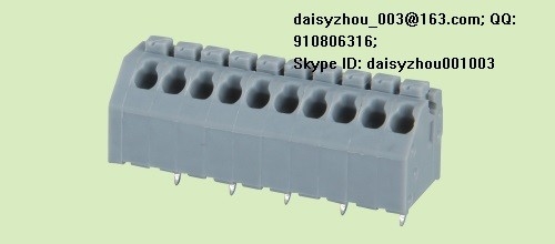 china PCB Screw terminal block RD250-3.5 7.0 1P-XXP 400V 5A supplier