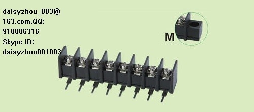 china Barrier terminal block 35R-7.62mm 2-30P 300V 20A supplier