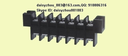China Barrier terminal block 37-13.0mm 1-15P 600V 50A supplier
