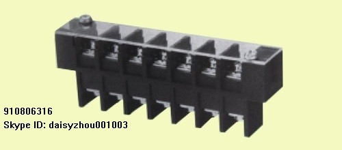 china Barrier terminal block 37SS-13.0mm 1-15P 600V 50A supplier