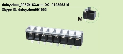 China Barrier terminal block 78H-13mm 2-30P 750V 40A supplier