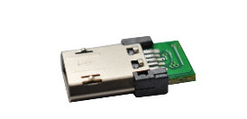 china Micro Connector, USB connector, USB green welding plate supplier