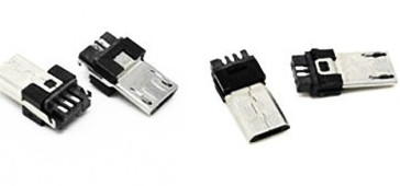 China Micro Connector, USB connector, USB welding plate 3 pins supplier