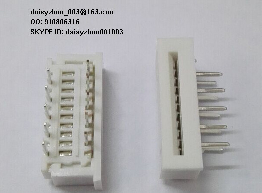 china FPC connector in 1.25mm, ZIF DIP right angel pins good quality supplier