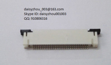 china FPC connectors 0.80mm SMT TYPE CONTACT GS019 4-32 PINS supplier