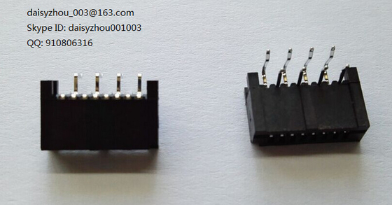 china FPC connector 1.25mm DIP TYPE CONTACT GS003 90DEGREE supplier