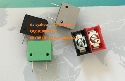 china Color barrier terminal blocks, colorful termina blocks, 9.5mm pitch 300V 15A supplier