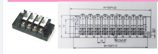 china T3020-2 Modular Different Types Wire Connector Hanroot PCB Terminal Block PCB Screw Terminal Block supplier