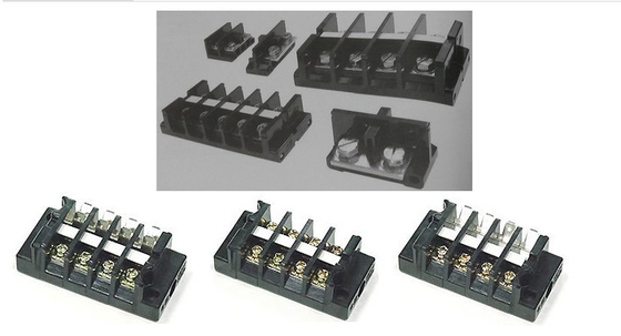 china T3020-2 Modular Different Types Wire Connector Hanroot PCB Terminal Block PCB Screw Terminal Block supplier