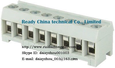 china PCB PLUG IN TERMINAL BLOCK RDTU supplier