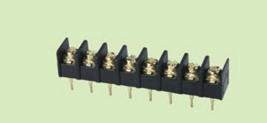 China Barrier PCB terminal blocks 300V 25A supplier