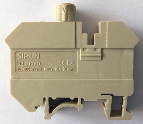 SEK-10RD 10A fuse type din rail terminal block supplier