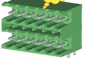 KEFA connectors, terminal block screw type, 128HH-5.0 5.08 supplier