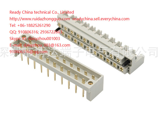 3 Row 96pins European Scokets stress type enter line supplier