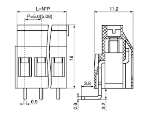 terminal blocks with screw and blocks supplier