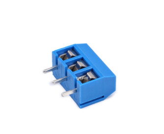 pcb terminal block 5.0mm pitch 300V 16A 2P 3P assembly to many Poles green or blue color supplier