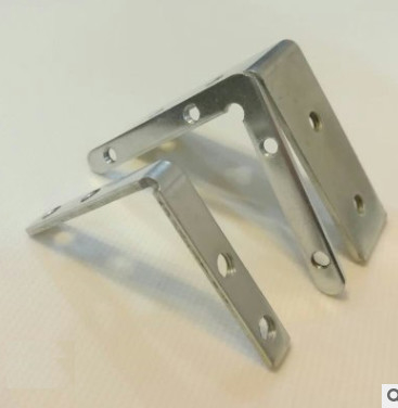 Zinc alloy metal die casting products with screw hole with stainless screws 90 degree belt; L type, V type supplier