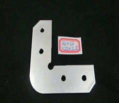Stainless Steel or AL alloy, Zinc ally, Stainless L type metal die casting products with stainless screws 90 degree supplier