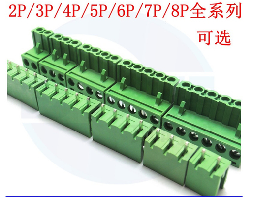 Terminal block KF2EDG 5.0 5.08 7.5 7.62 mm 2P- 24P 300V 10A 28-12A WG supplier